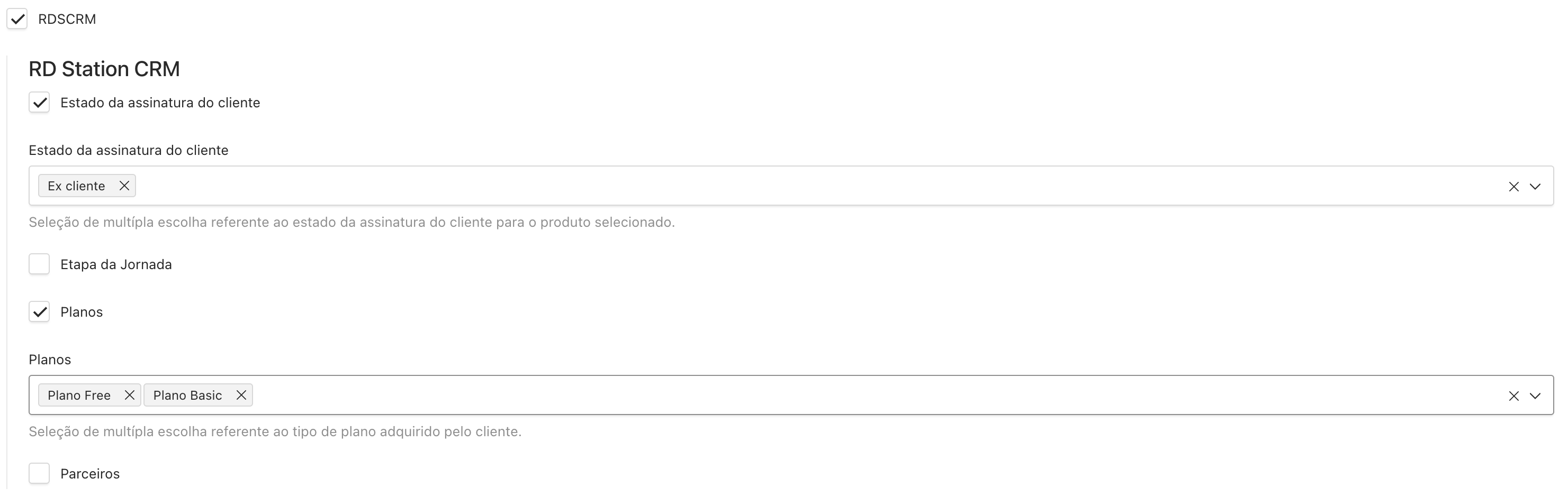Público Alvo | Produto RDSCRM marcado